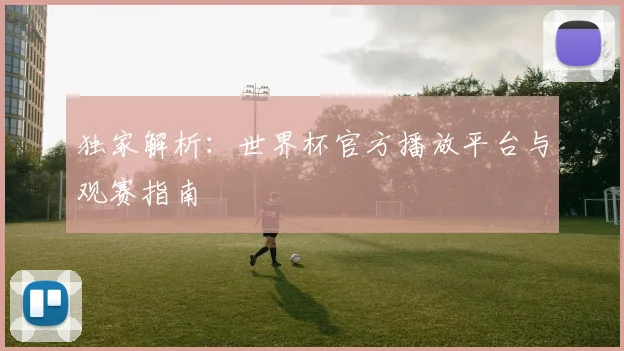 独家解析：世界杯官方播放平台与观赛指南